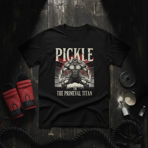 Pickle The Primeval Titan Gym T-Shirt β Anime Fitness Graphic Tee