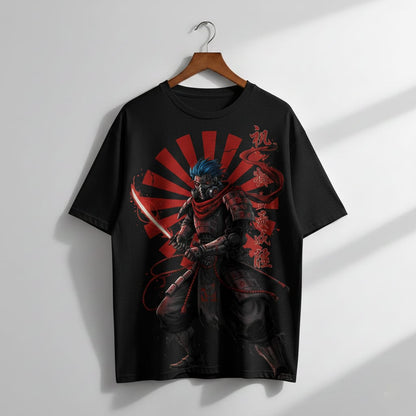 Crimson Ronin – Japanese Samurai Streetwear Tee